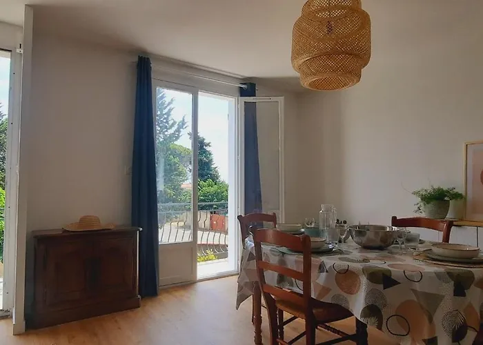 Le Balcon De Cournon, Piscine, Jardin, Clim A 15 Min De Plages