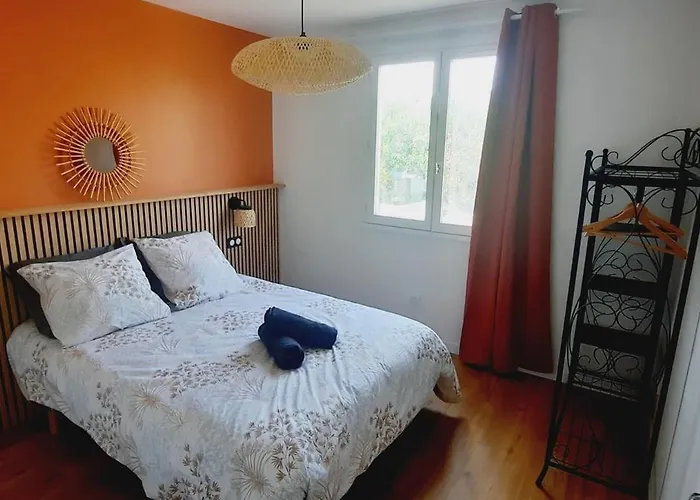 Apartamento Le Balcon De Cournon, Piscine, Jardin, Clim A 15 Min De Plages
